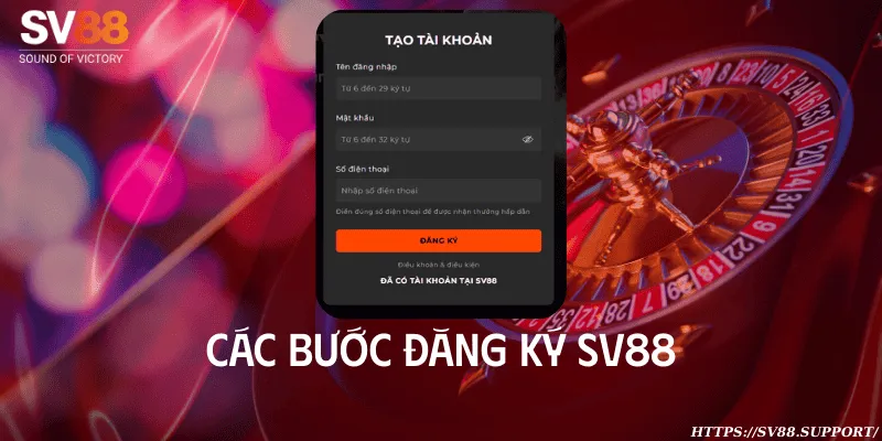 Đăng ký SV88